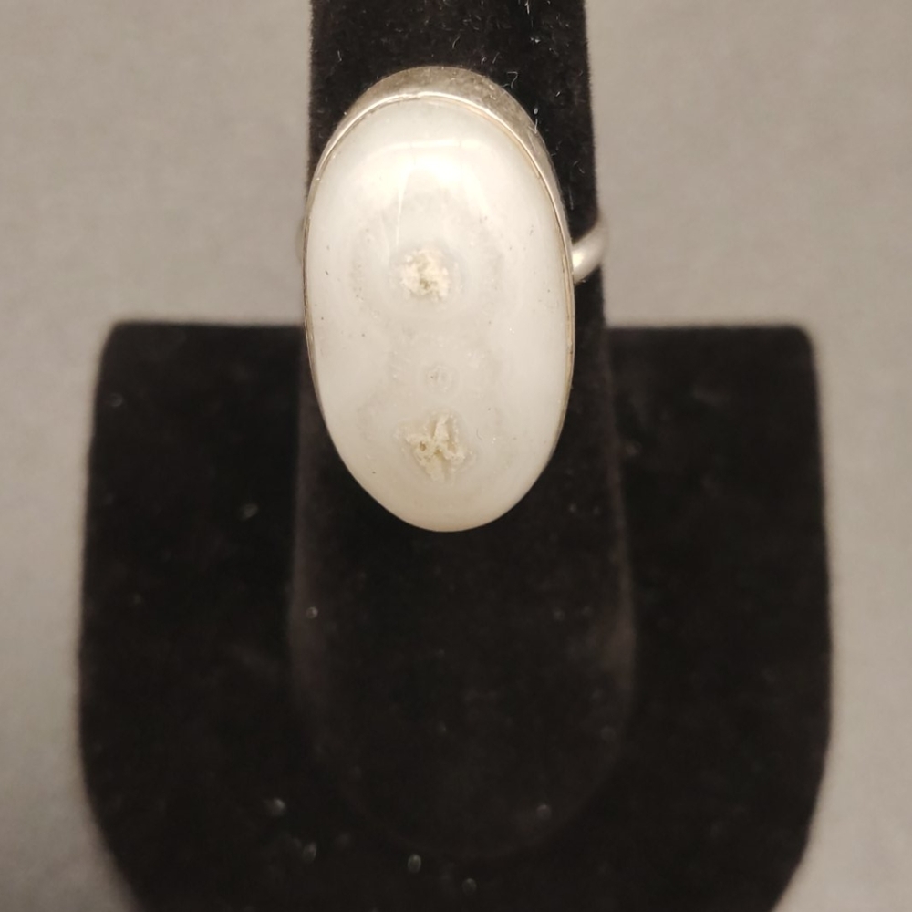 Semi Precious Stone Silver Ring